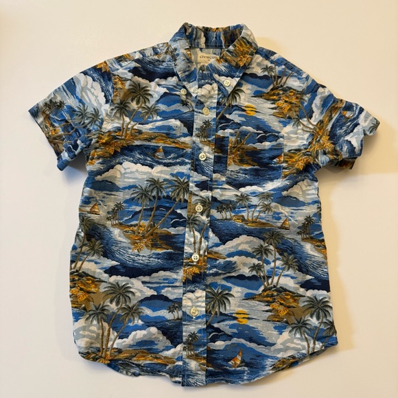 Crewcuts Other - Crew Cuts 4-5 Kids Hawaiian Shirt Button Down
